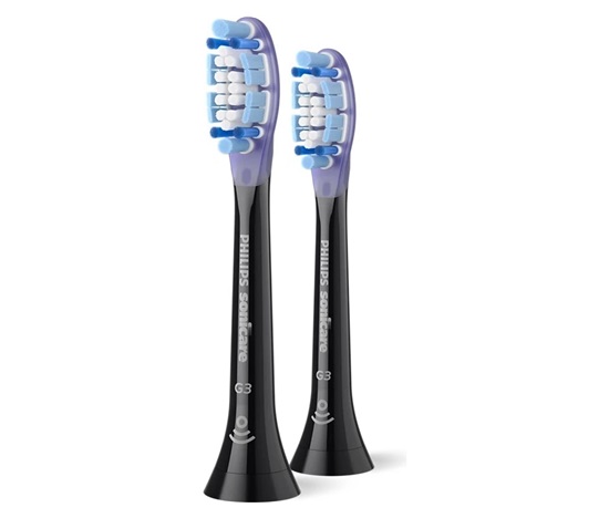 Philips Sonicare G3 Premium Gum Care HX9052/88 náhradní hlavice 2 ks černá, péče o dásně a implantáty