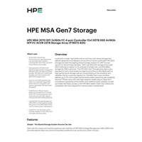 HPE MSA 2070 LFF 2x12Gb SAS 4p Array