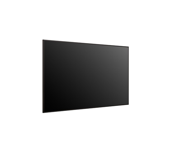LG 86" signage 86UH5Q - UHD Signage, 500nit, 24/7, 28% haze, Edge, IP5X, webOS 8.0, HDMI-out (X), +USB (2), 29.7mm