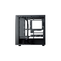 BAZAR - Cooler Master case Elite 502 Lite, Průhledná bočnice, ATX, 1x 120mm Fan, černá - Poškozený obal (Komplet)