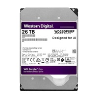 WD PURPLE PRO WD260PURP 26TB, SATA III 3.5", 512MB 7200RPM, 287MB/s, CMR