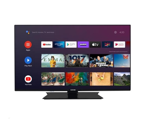 Orava 40" TV LT-ANDR40 C01, Full HD, LED, Android Smart TV, WiFi, HDR, tuner DVB-T2/C/S2, Android 11, Bluetooth