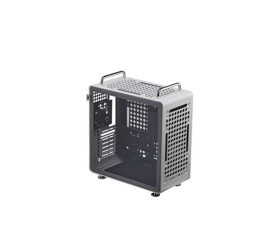 BAZAR - Cooler Master case QUBE 540, ATX, Průhledná bočnice, 1x120mm Fan, Šedá - Rozbaleno (Komplet)