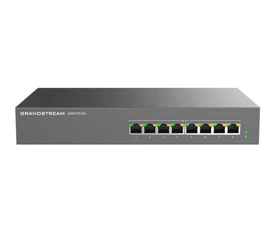 Grandstream GWN7701PA Unmanaged Network Switch 8 portů / 8 PoE out