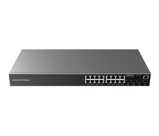Grandstream GWN7802P Layer 2+ Managed Network PoE Switch 16 portů / 4 SFP