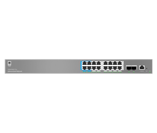 Grandstream GWN7802P Pro Layer 2++ Managed Network switch, 16x Gb RJ45 PoE