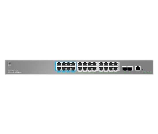 Grandstream GWN7803PH Pro Layer 2++ Managed Network switch, 24x Gb RJ45 PoE