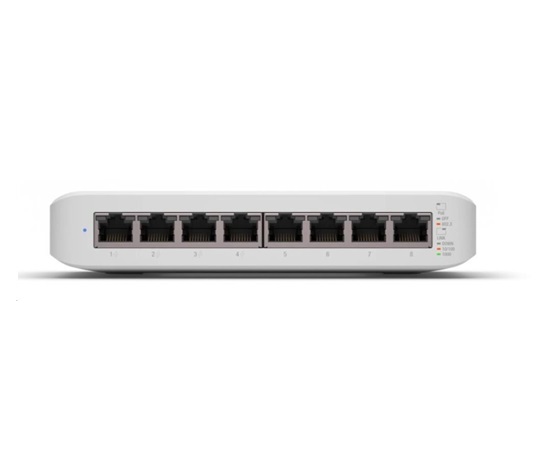 UBNT UniFi Switch USW-Lite-8-PoE [8xGigabit, 4x PoE out 52W, 802.3at/af, 16Gbps]-rozbaleno