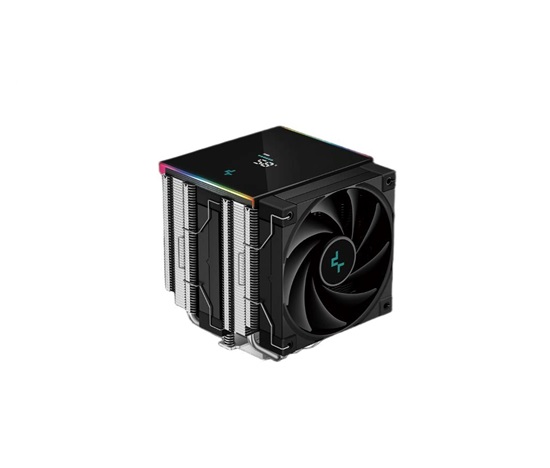BAZAR DEEPCOOL CPU Chladič AK620 DIGITAL SE, ARGB, 2x120mm, LGA1851, AM5, černá ROZBALENO