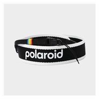 Polaroid Camera Strap Flat Black & White