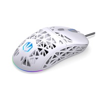 BAZAR - Endorfy Herní myš LIV Onyx White, Drátová, ARGB, bílá, rozbaleno