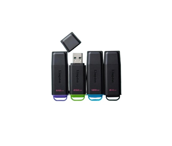 Kingston Flash Disk 512GB USB 3.2 Gen 1 DataTraveler Exodia Gen 2 (Black + Purple)
