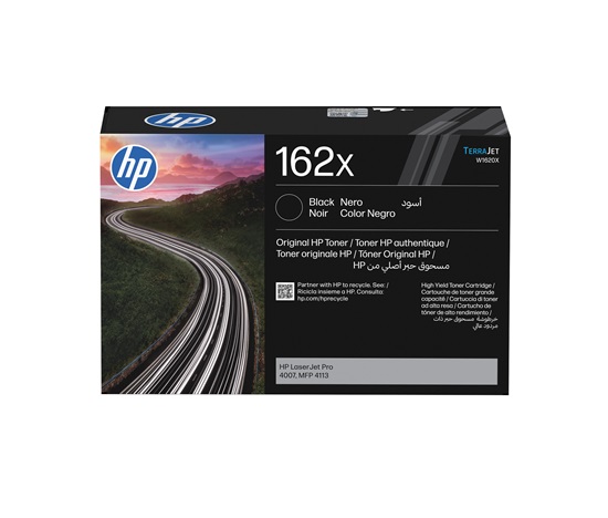 HP 162X Black Original LaserJet Toner Cartridge (W1620X) (10.000 pages)