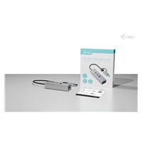 i-tec USB-C/USB-A Metal HUB 3 (2x USB-C, 1x USB-A) Port + 2.5GLAN