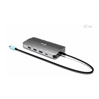i-tec USB-C Metal Nano 3x Display (DP, HDMI and VGA) Docking Station, PD 100 W
