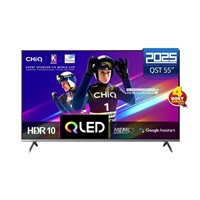 CHiQ U55QST TV 55", UHD, QLED, ultratenká, Google TV, DLG 120 Hz,- demo z výstavy