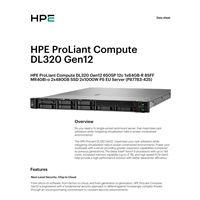 HPE PL DL320g12 6505P (2.2/12C) 4x32G (P69727) MR408i-o 8SFF 2x1000W NBD333 Smart Choice