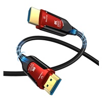BAZAR - PREMIUMCORD Ultra High Speed HDMI 2.1 optický fiber kabel 8K@60Hz, zlacené 15m - Poškozený obal (Komplet)