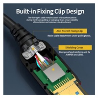BAZAR - PREMIUMCORD Ultra High Speed HDMI 2.1 optický fiber kabel 8K@60Hz, zlacené 15m - Poškozený obal (Komplet)