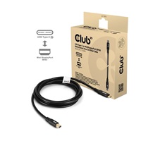 BAZAR - Club3D Kabel USB-C na MiniDisplayPort 2.1, 8K30Hz, DSC1.2, UHBR10, 2m - Poškozený obal (Komplet)