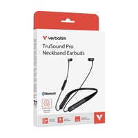 VERBATIM sluchátka TruSound Pro, Bezdrátová, BT, černá