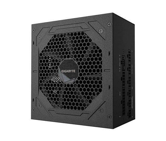 BAZAR - GIGABYTE zdroj UD1000GM PG5 V2 1000W, 120mm, Plně modulární, 80 Plus Gold, ATX 3.1 - Poškozený obal (Komplet)