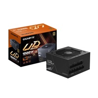 BAZAR - GIGABYTE zdroj UD1000GM PG5 V2 1000W, 120mm, Plně modulární, 80 Plus Gold, ATX 3.1 - Poškozený obal (Komplet)