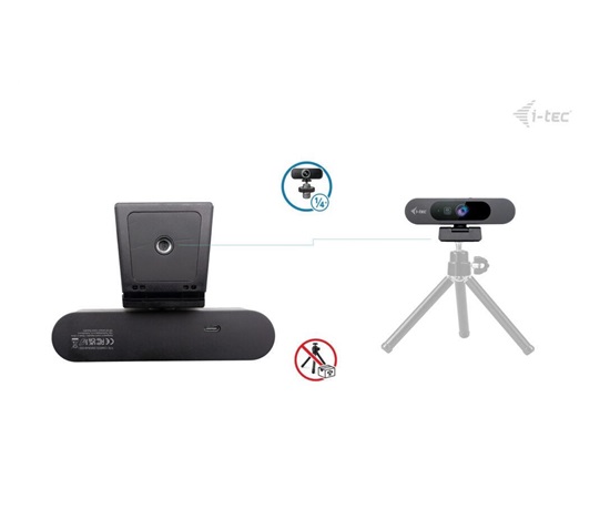 i-tec SOLOMON PRO 900 4K Webcam / otevrena