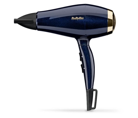 BaByliss 5911E Black Onyx fén, regulace rychlosti a teploty, funkce chladného vzduchu, ergonomická rukojeť