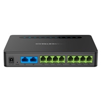 Grandstream HT818 V2 FXS ATA brána, FXS portů: 8, Počet SIP:2