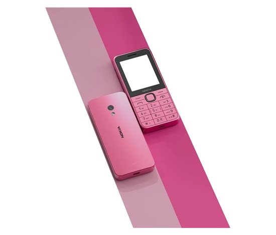BAZAR - Nokia 225 Dual SIM, 4G, růžová (2024), (CZ, SK, HU) - rozbaleno