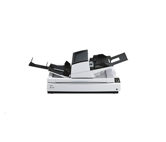 RICOH skener Fi-7700S SIMPLEX A3, color, SIMPLEX, 75ppm v barvě 300dpi, USB 3.1 , ADF 300 + ploché lože A3 (flatbed), Z:
