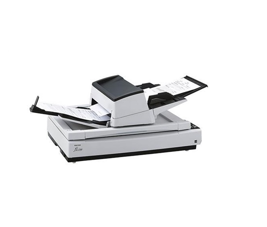 RICOH skener Fi-7700 A3, color, duplex, 100ppm v barvě 300dpi, USB 3.1, ADF 300 + ploché lože A3 (flatbed), Z: 12M