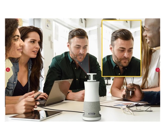 RICOH MEETING 360 V2  3-in-1, 360° P-n-P Conference Cam/Mic/Speaker, 1920x1080, 3.6m/6m Video/Audio