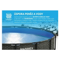 Marimex Florida bazén 3,05x0,91 m se zabudovaným skimmerem - motiv RATAN