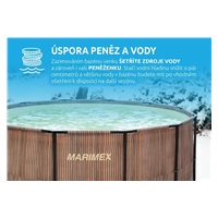 Marimex Florida bazén 4,57x1,32 m se zabudovaným skimmerem - motiv TEAK