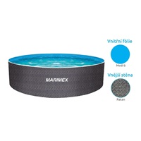 Marimex Orlando bazén 3,05x0,91 m s příslušenstvím - motiv RATAN