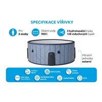 Marimex bazén vířivý MSPA Tidal ECO F-TD066WE