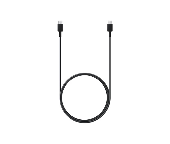 Cable Samsung EP-DX510 - USB cable black, 1.8 m - 24 pin USB-C (M) to 24 pin USB-C (M), EU