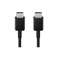 Cable Samsung EP-DX510 - USB cable black, 1.8 m - 24 pin USB-C (M) to 24 pin USB-C (M), EU