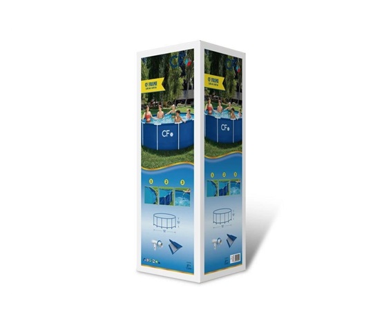 CF FRAME bazén, modrý, 305 x 91 cm