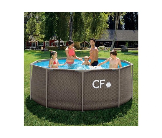 CF FRAME bazén, ratan, 305 x 107 cm