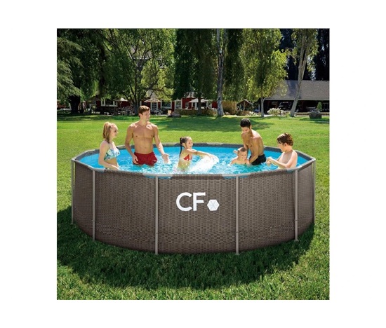 CF FRAME bazén, ratan, 366 x 99 cm