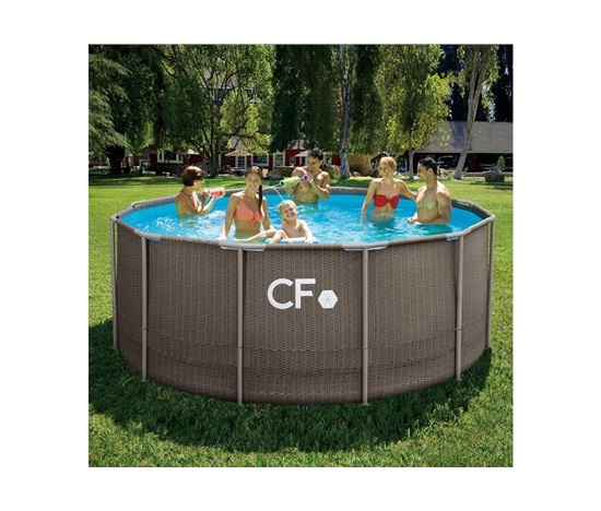 CF FRAME bazén, ratan, 366 x 132 cm