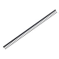 TRITON vertikální vyvazovací panel 22U, jednořadý, pro rozvaděče šířky 600/800mm z řady RMA, RZA, RDA, RTA, RYA, černý