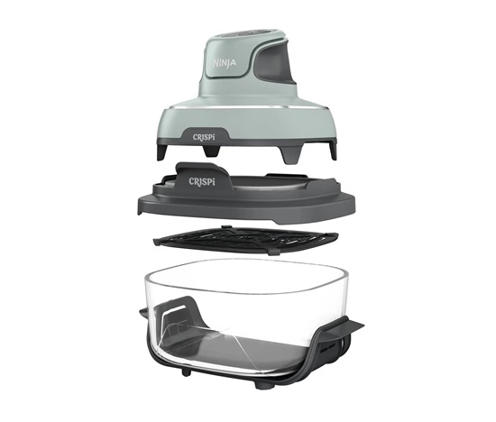 BAZAR - Ninja FN101EUSG Crispi, přenosná horkovzdušná fritéza, - poškozený obal