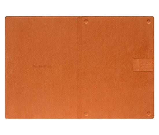 POCKETBOOK pouzdro Magnetic folio cover pro InkPad One (PB1030), tm. oranžové