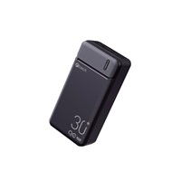 BAZAR - C-TECH Powerbanka 30000mAh, Li-Pol, 20W, USB-C/USB-A/micro USB, poškozený obal