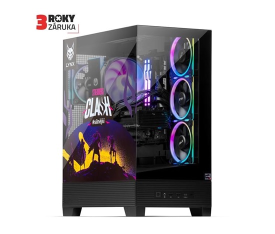 LYNX Streamers Clash Ryzen 7 7800X3D 32GB 1TB SSD NVMe RX 9070 16G W11 Home