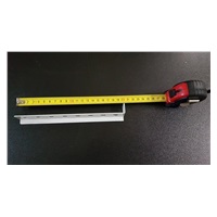 BAZAR - LEXI-Net 19" police s perforací 1U/650mm, nosnost 45kg, zadní nastavitelný úchyt, šedá - prohnutá